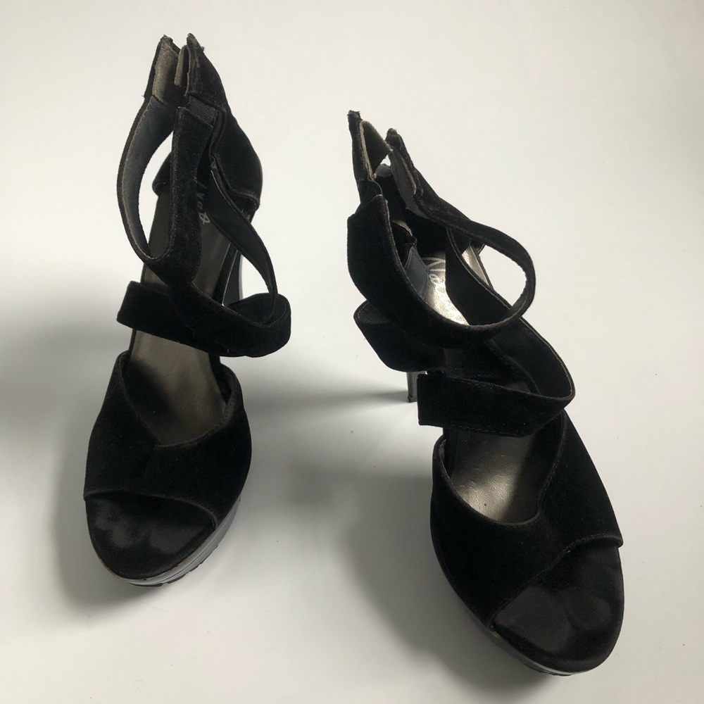 Natasha strapped Sexy High Stiletto Heel Platform Open Toe Sandals - Picture 3 of 9